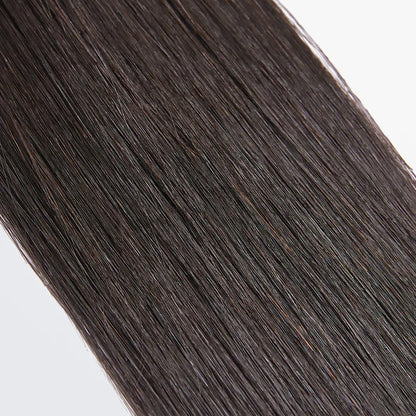 14-30 Inch 12A Premium Raw Indian Hair Straight #1B Natural Black ｜One Bundle