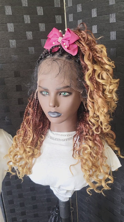 Chole custom braid wig unit