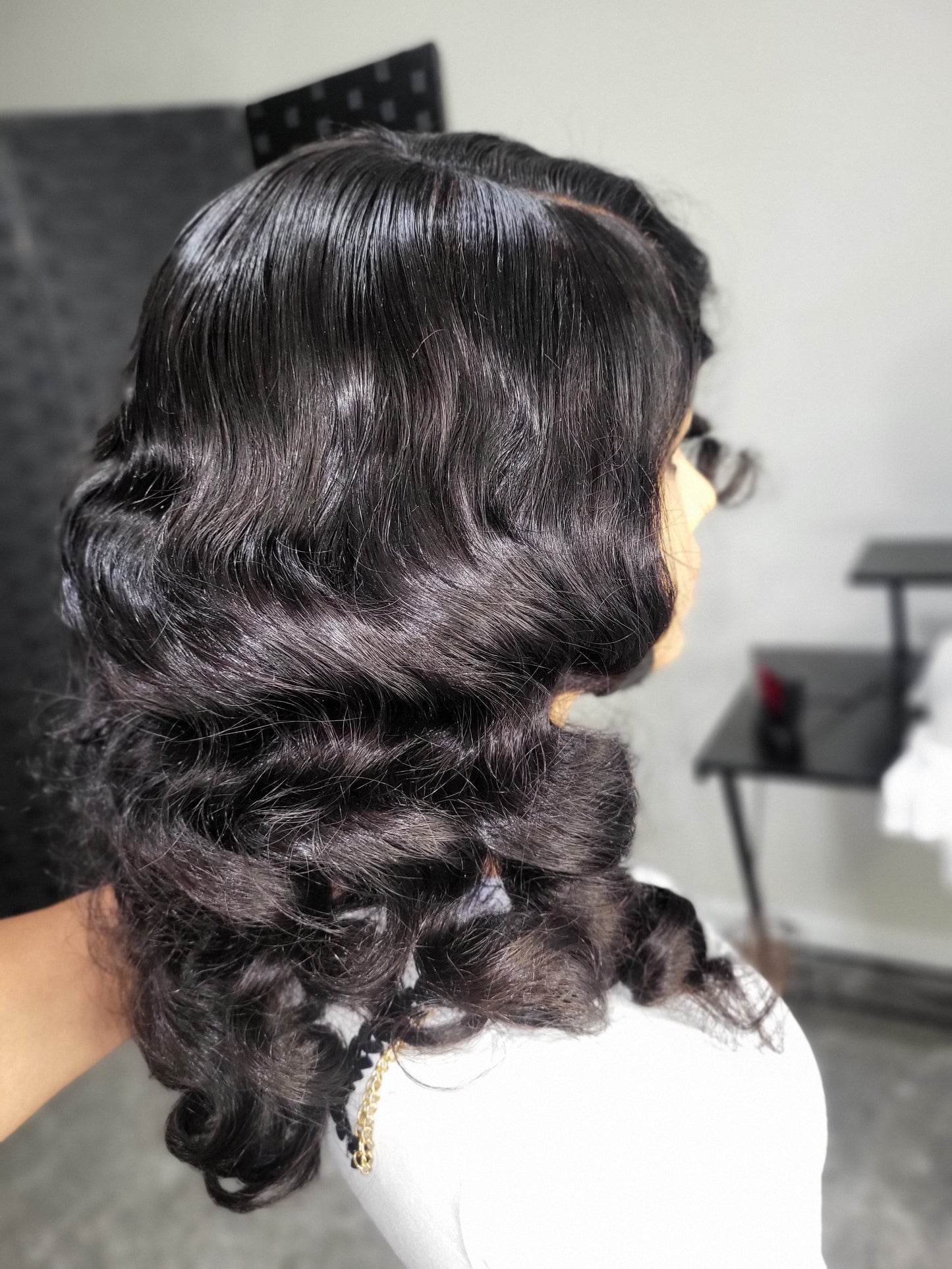 Sarah soft curls custom unit